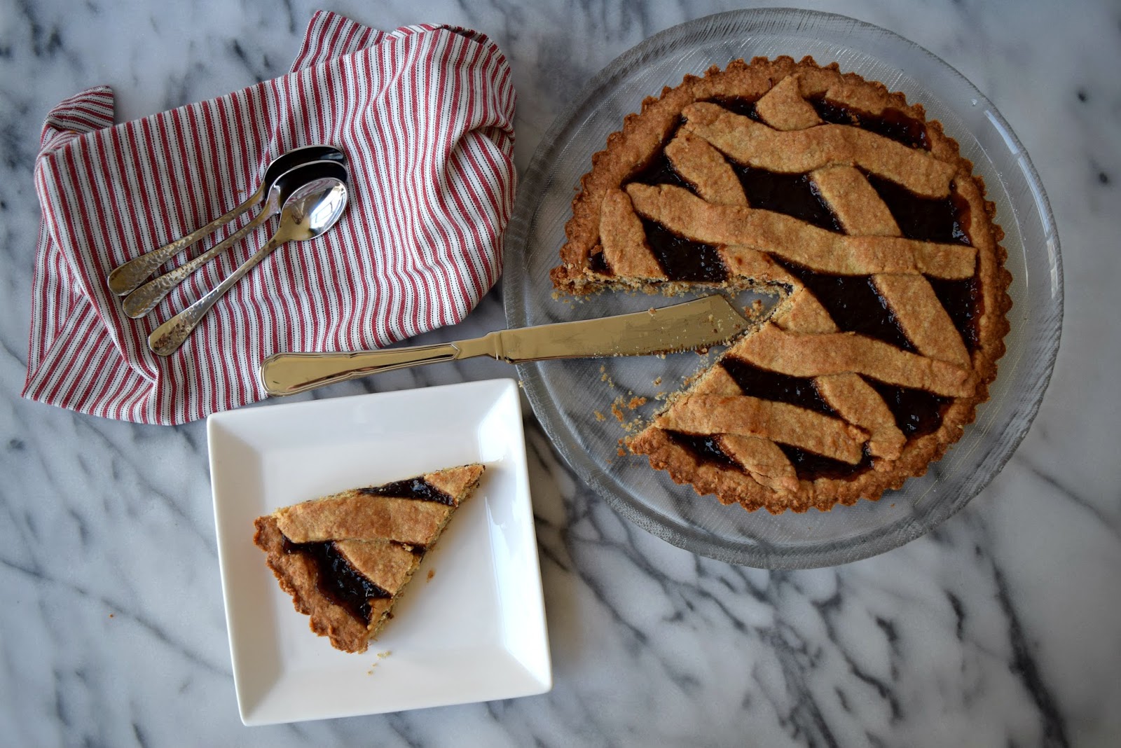Wholewheat crostata Wholewheat crostata