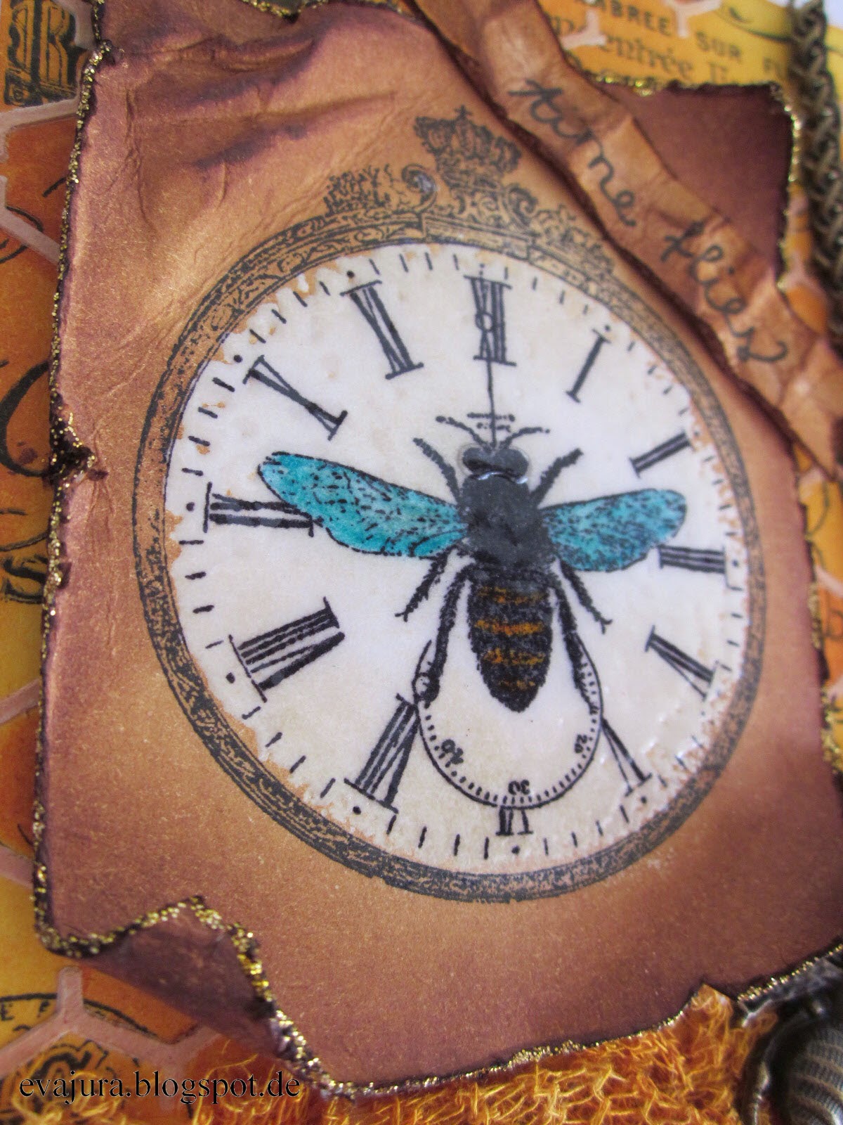 Eva Jura Design TIME FLIES LABLANCHE STAMP