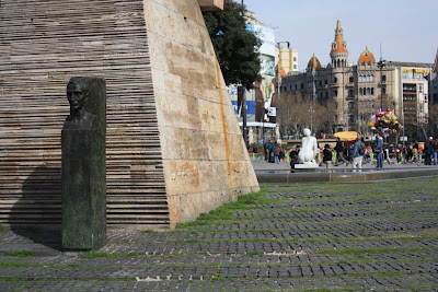 Catalunya Square in Barcelona Catalunya Square in Barcelona