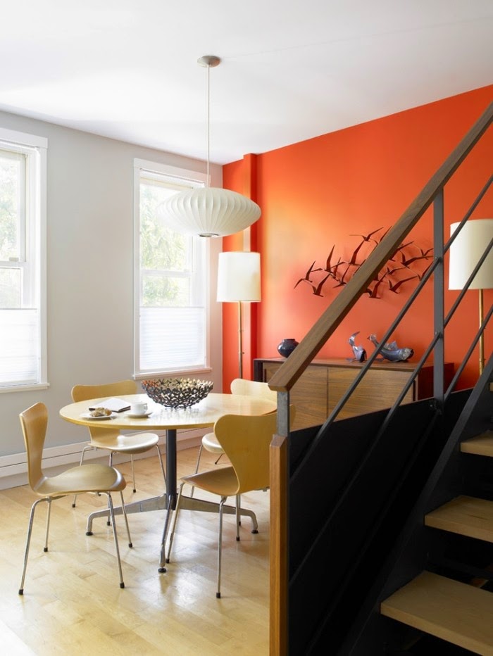 Interior design Ideas and creative colors for painting the wall