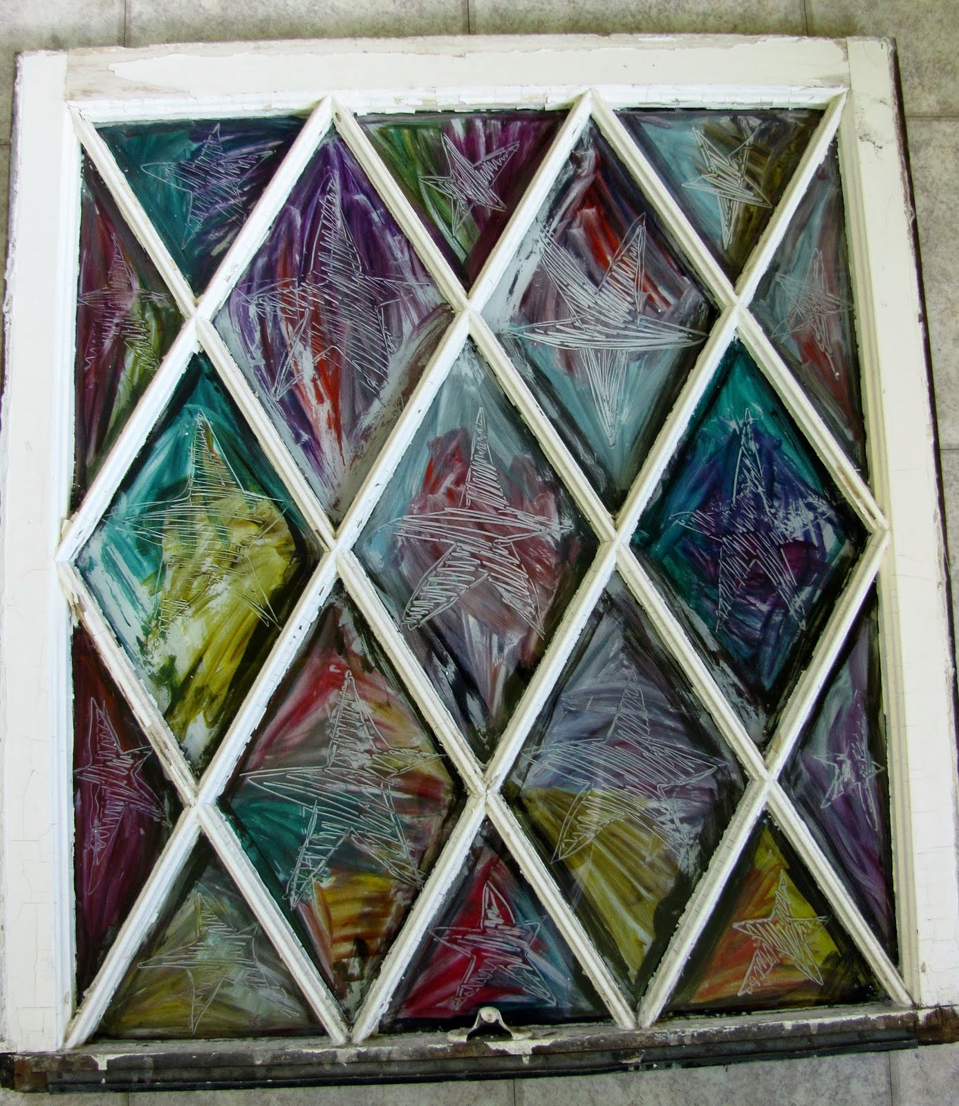 Creative Genius Art Window Paintings (sold)