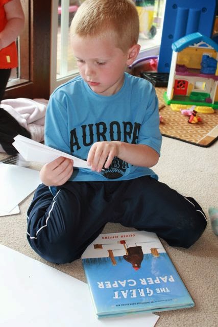 Oliver Jeffers THE GREAT PAPER CAPER activity via www.happybirthdayauthor.com Oliver Jeffers THE GREAT PAPER CAPER activity via www.happybirthdayauthor.com