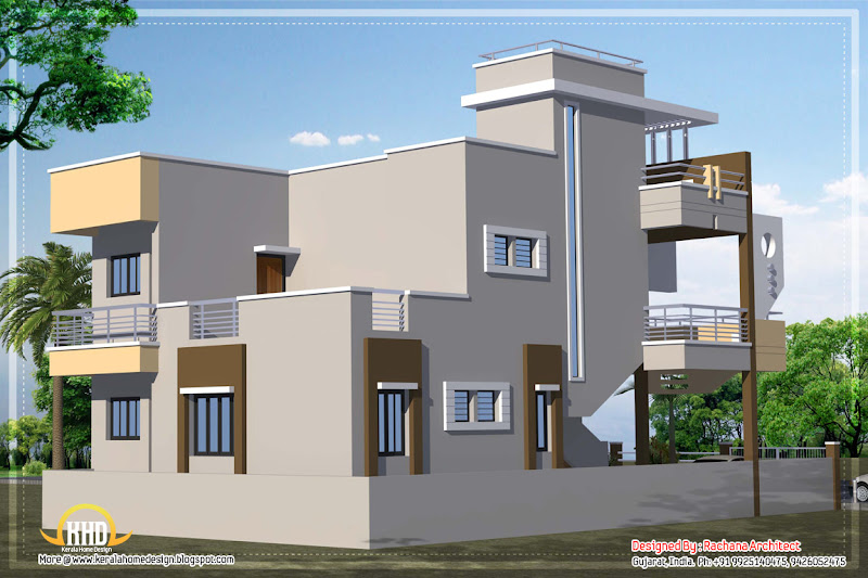 For More Information about this House, Contact ( Home design Gujarat ) title=