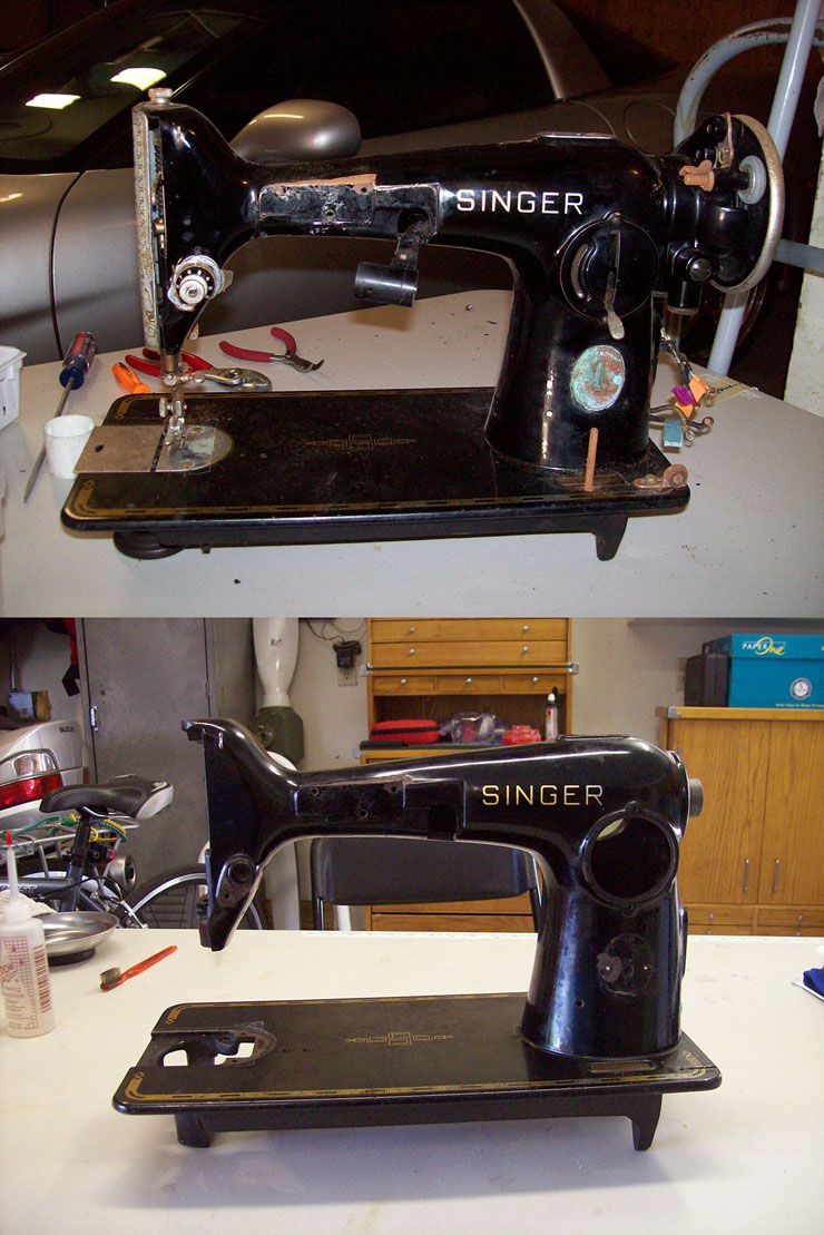 The Vintage Singer Sewing Machine Blog Restoring a 2012 Interview