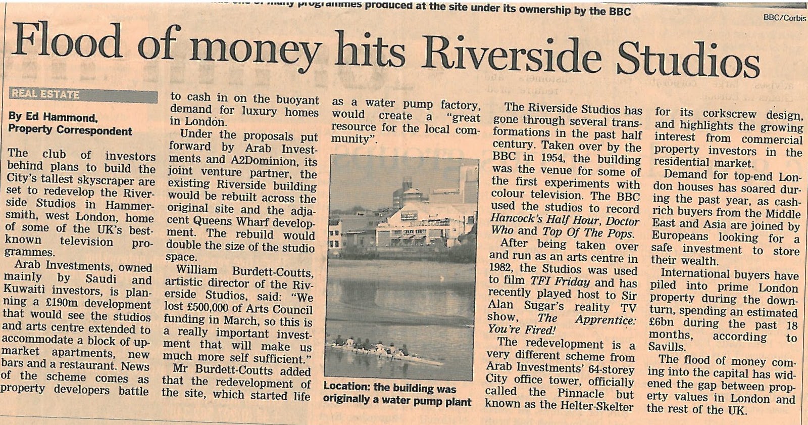 The Cowan Report Property Speculator Announces Plans to Demolish And