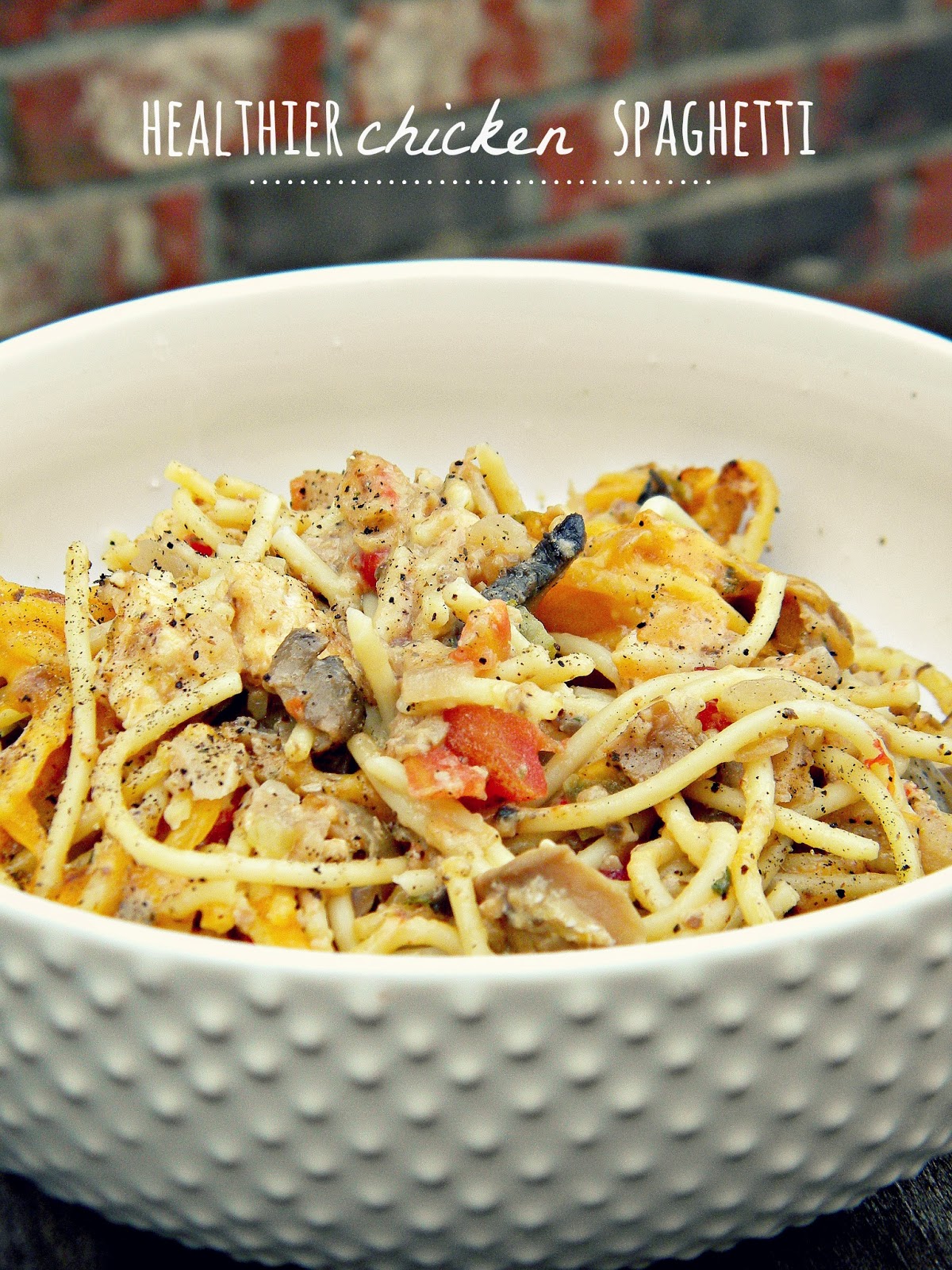 Louisiana Bride Lighter Chicken Spaghetti