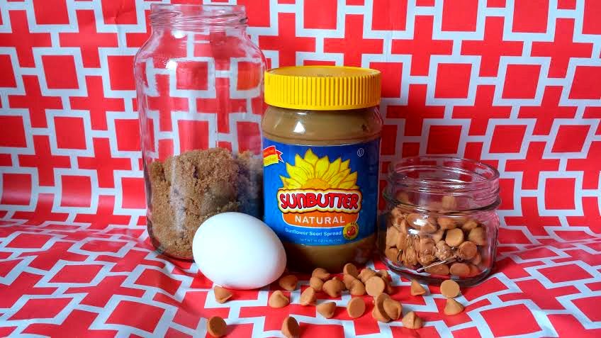 Butterscotch and Sunbutter Cookies Peanut-free, cookies