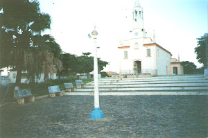 Jardim da Praça Coronel José Machado, construído em 1972.
