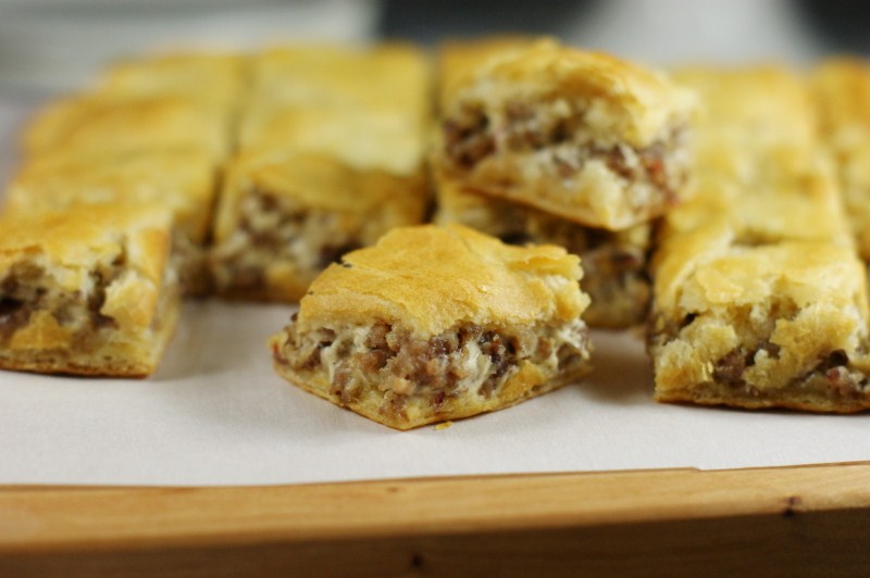 3Ingredient Crescent Sausage Bites The Kitchen is My Playground