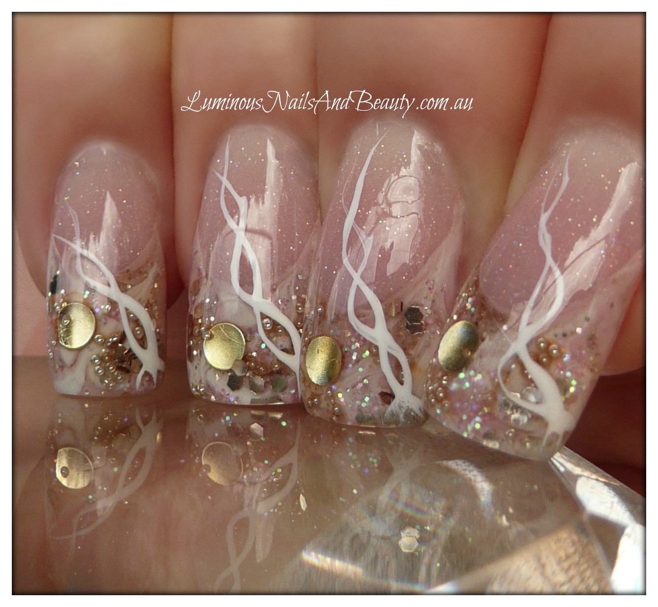 The Breathtaking Black nails with pink glitter Pics The Breathtaking Black nails with pink glitter Images