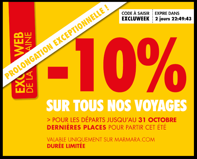 10 coupons voyages tub