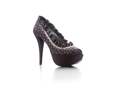 zapatos en plataforma negro