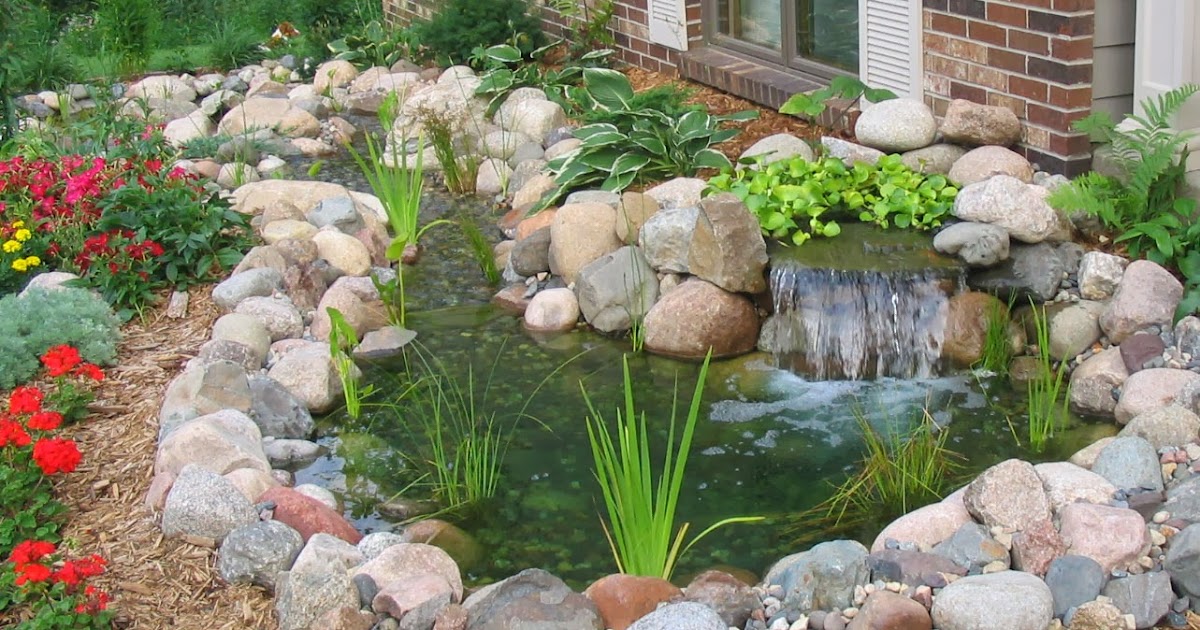 Small pond and waterfall backyard ideas | Backyard Design ...