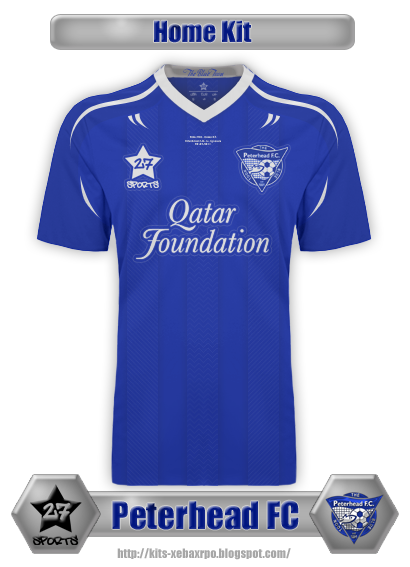 Kits by xebax Peterhead+FC