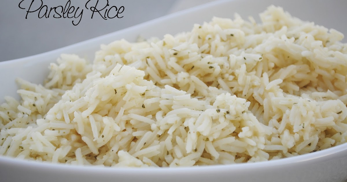Durfee Family Recipes Parsley Rice