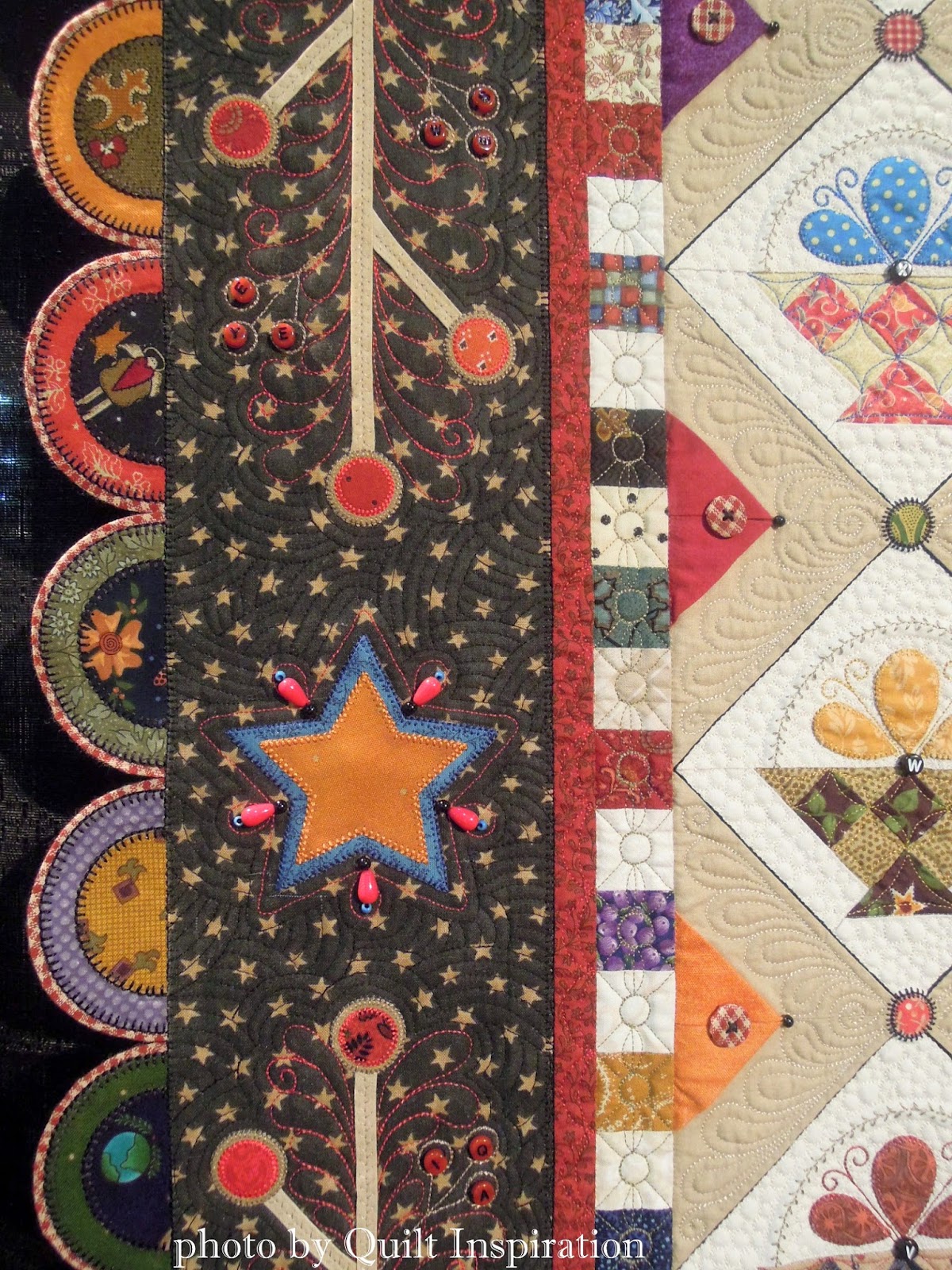 Quilt Inspiration Fancy Folk Art Quilts