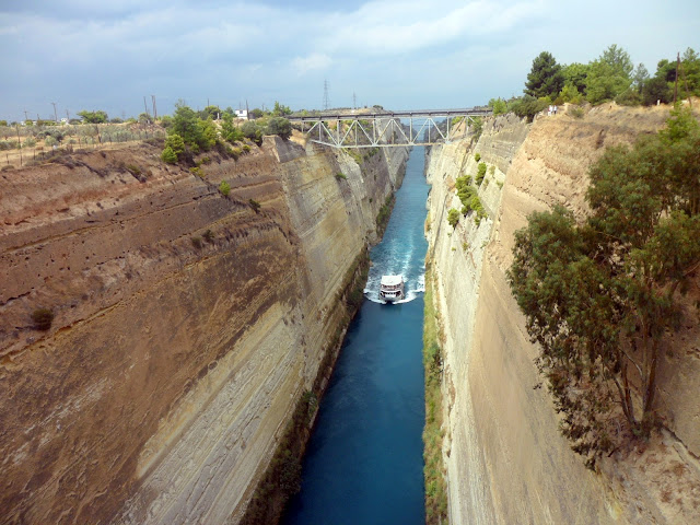 Canal de Corinth, Grécia