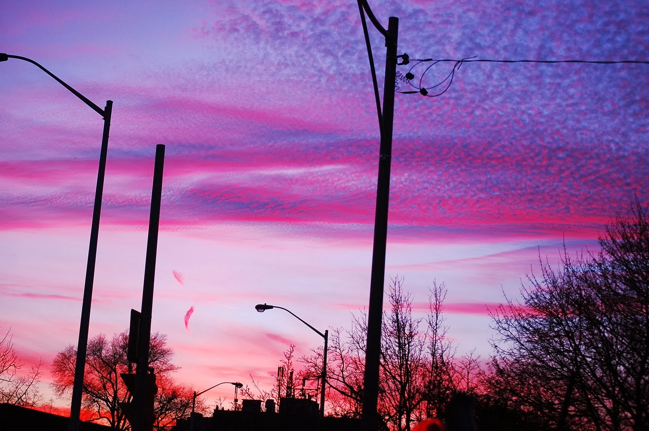 Toronto things: Pink Sky pictures Toronto