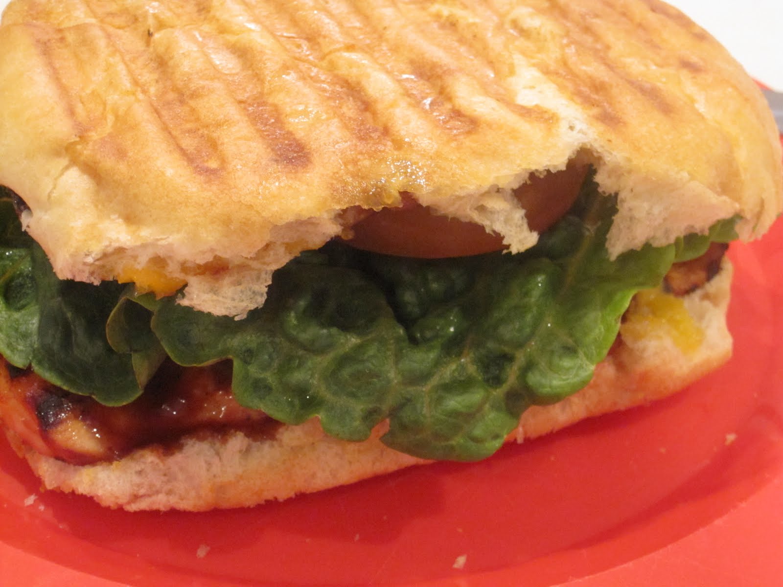 BBQ Chicken Panini Recipes Recipe