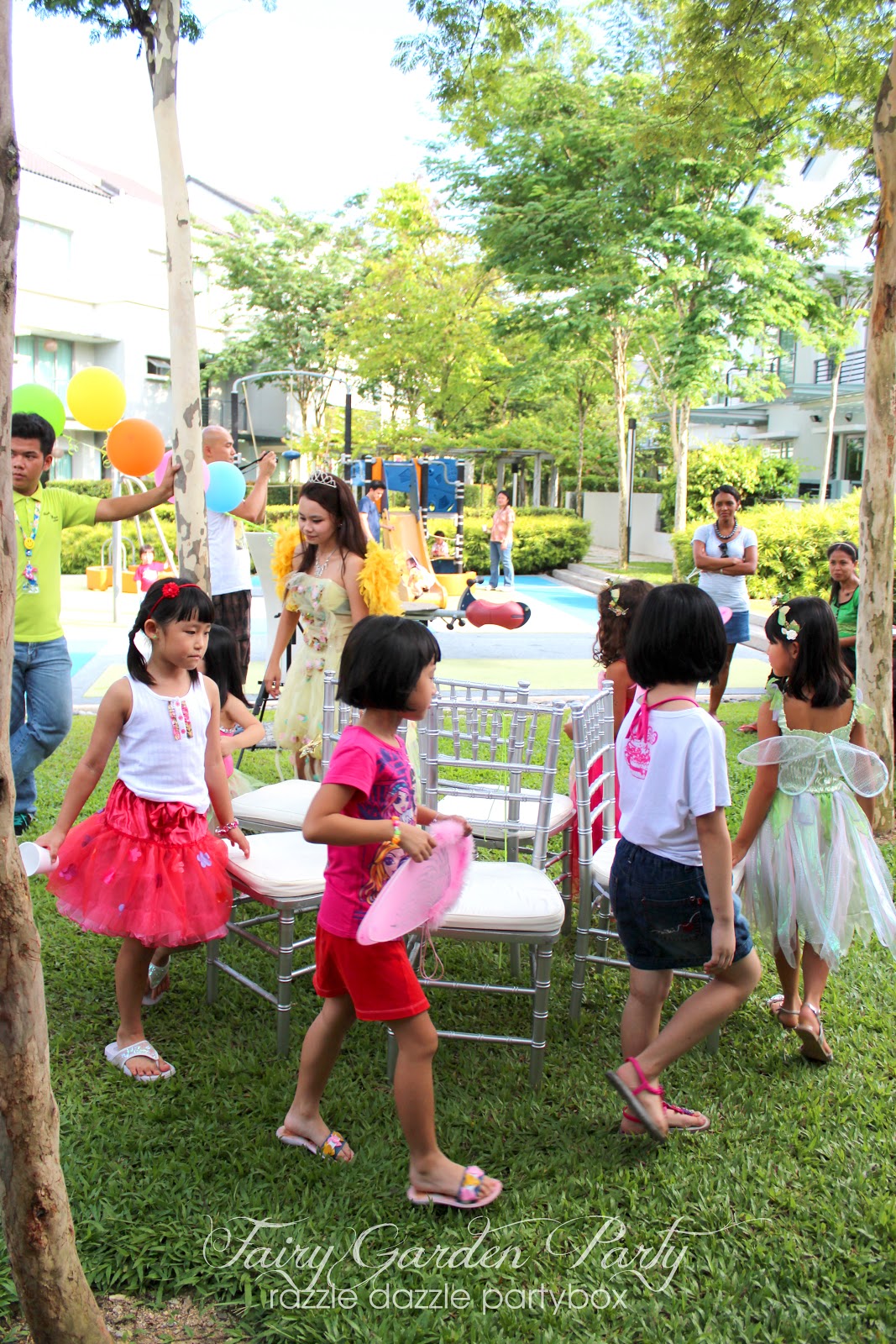 Razzle Dazzle Party Box Themed Birthday Party Fairy Garden Party