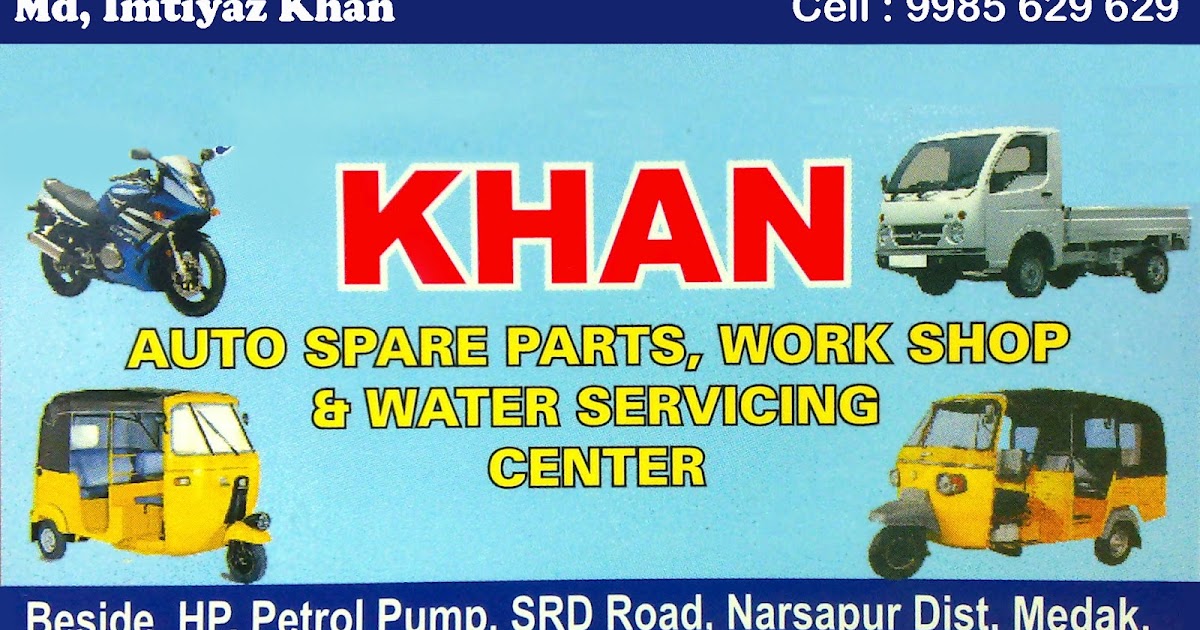 KHAN Auto Spare Parts to Narsapur Guide