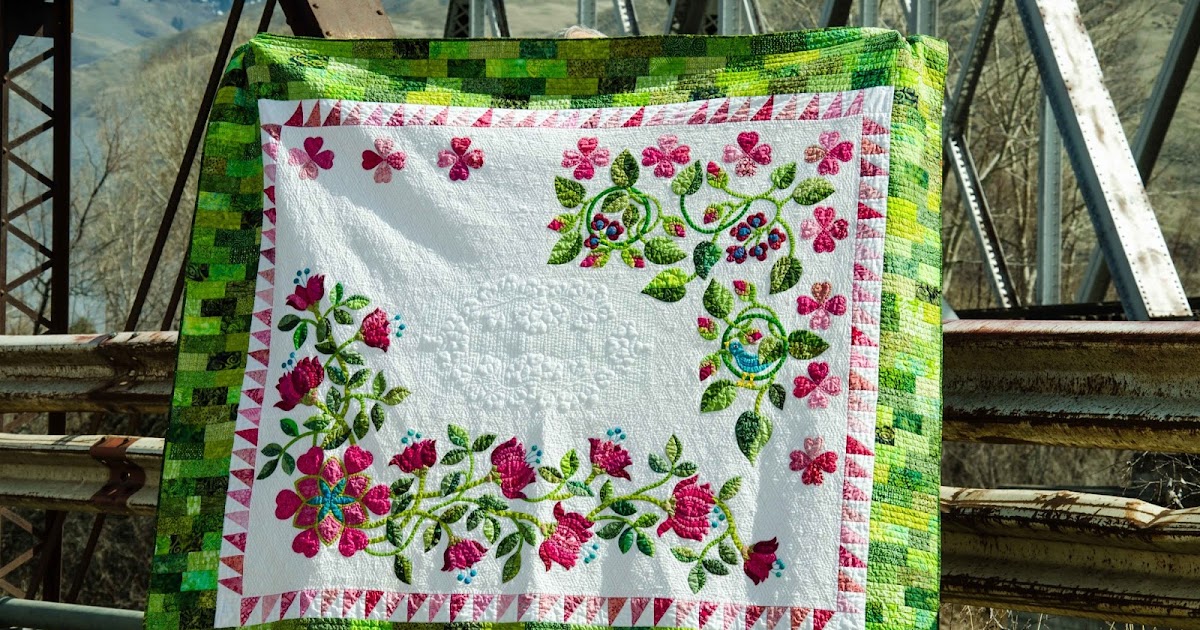 Applique Addict Bloggers Quilt Festival Hearts Infatuation