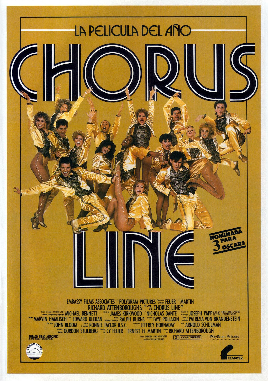 Culture Lounge A Chorus Line Richard Attenborough (1985)