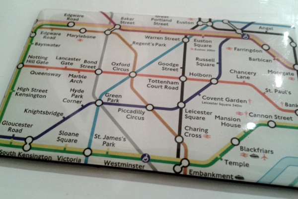 Sieć metra w Londynie Londyn Metro