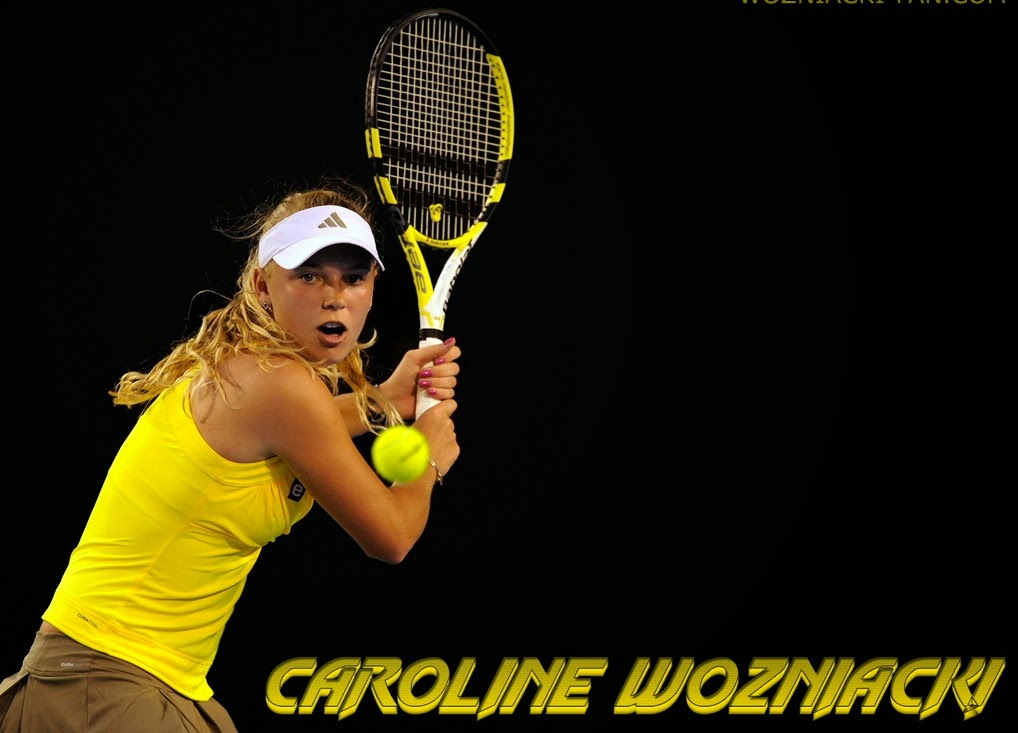Caroline Wozniacki Fresh HD Wallpaper 2014 | 3D Tennis Wallpaper