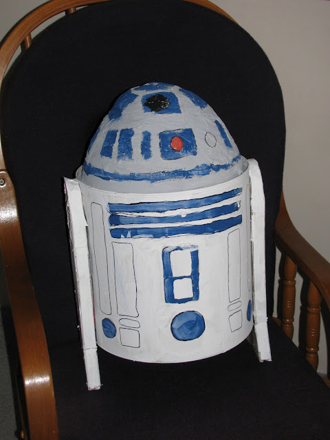 cardboard R2D2 project