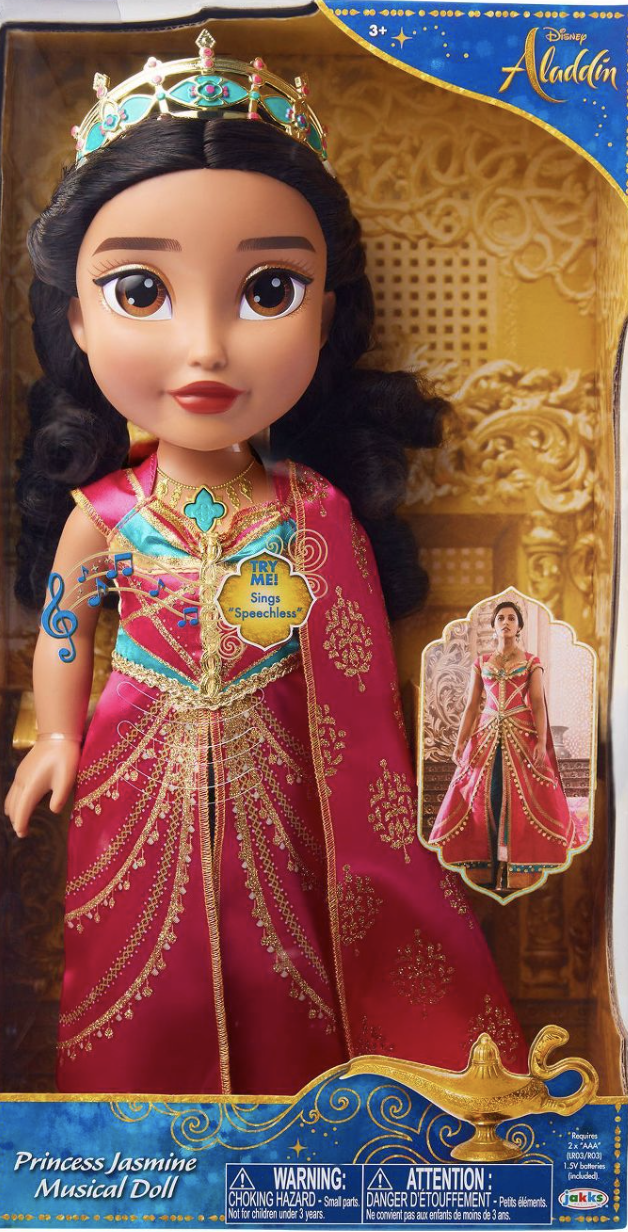 jasmine speechless doll