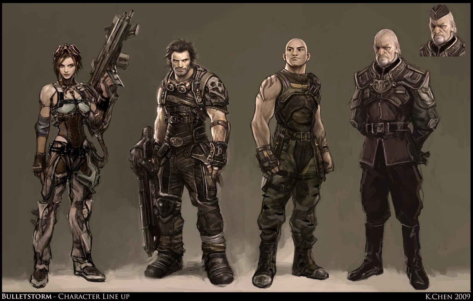 Bulletstorm Costume