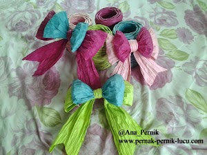 DIY Ribbon paper craft