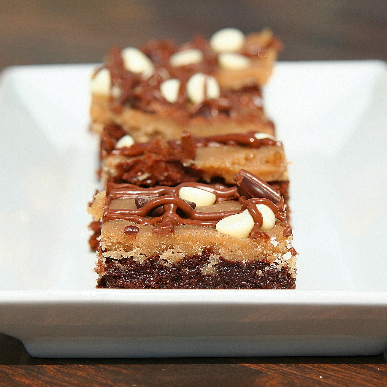 Kneady Sweetie Cookie Dough Topped Brownies