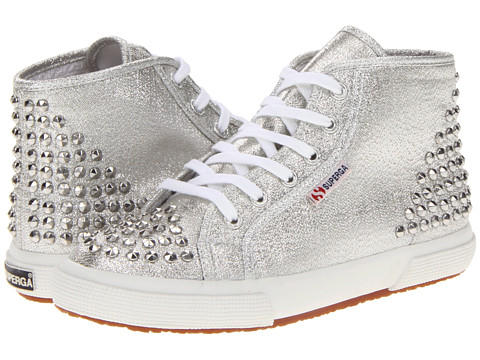 superga alte con borchie