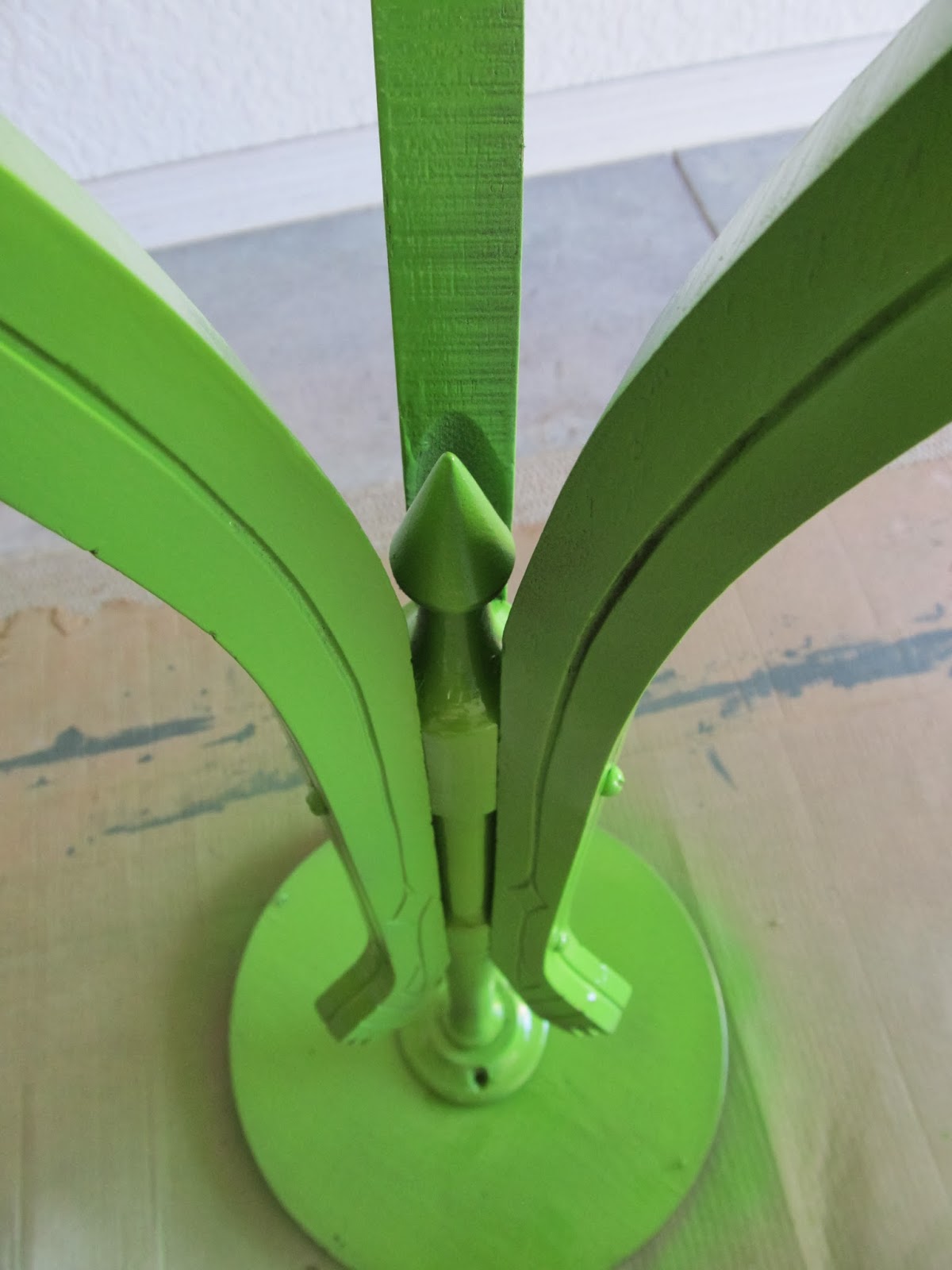 painted plant stand