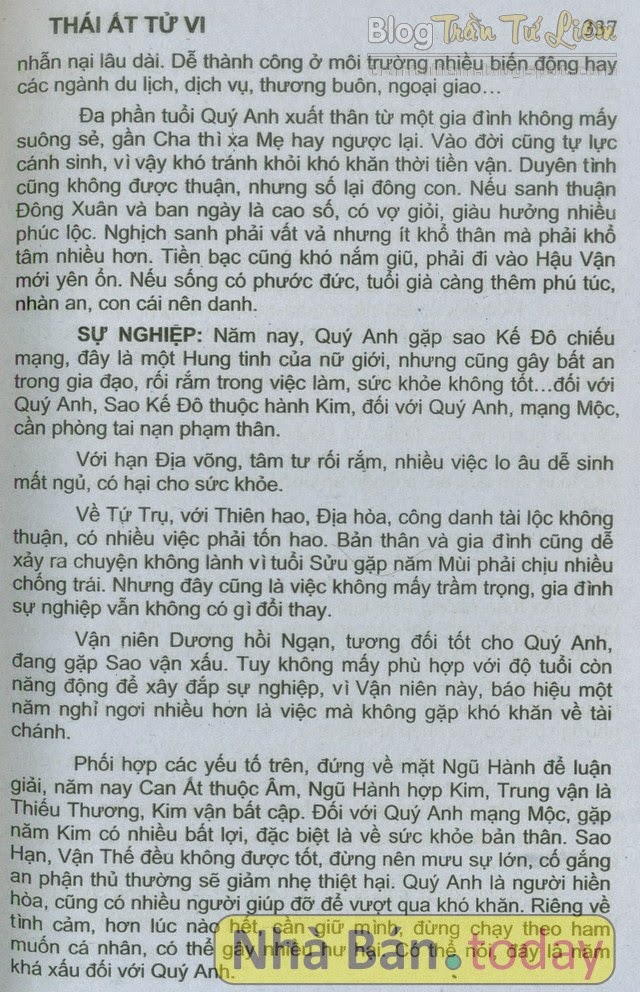 XEM TỬ VI TUỔI QUÝ SỬU 1973 NĂM 2015