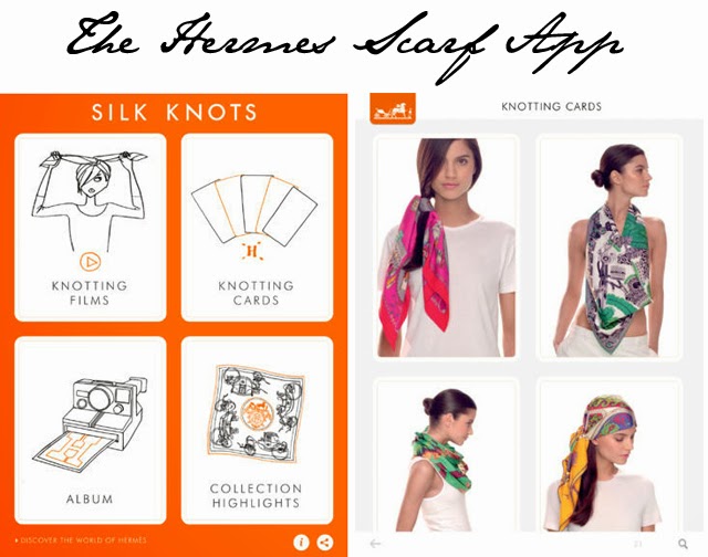 Fashion Apps Hermes Release Silk Knots App For Iphone And Ipad Fashion Foie Gras
