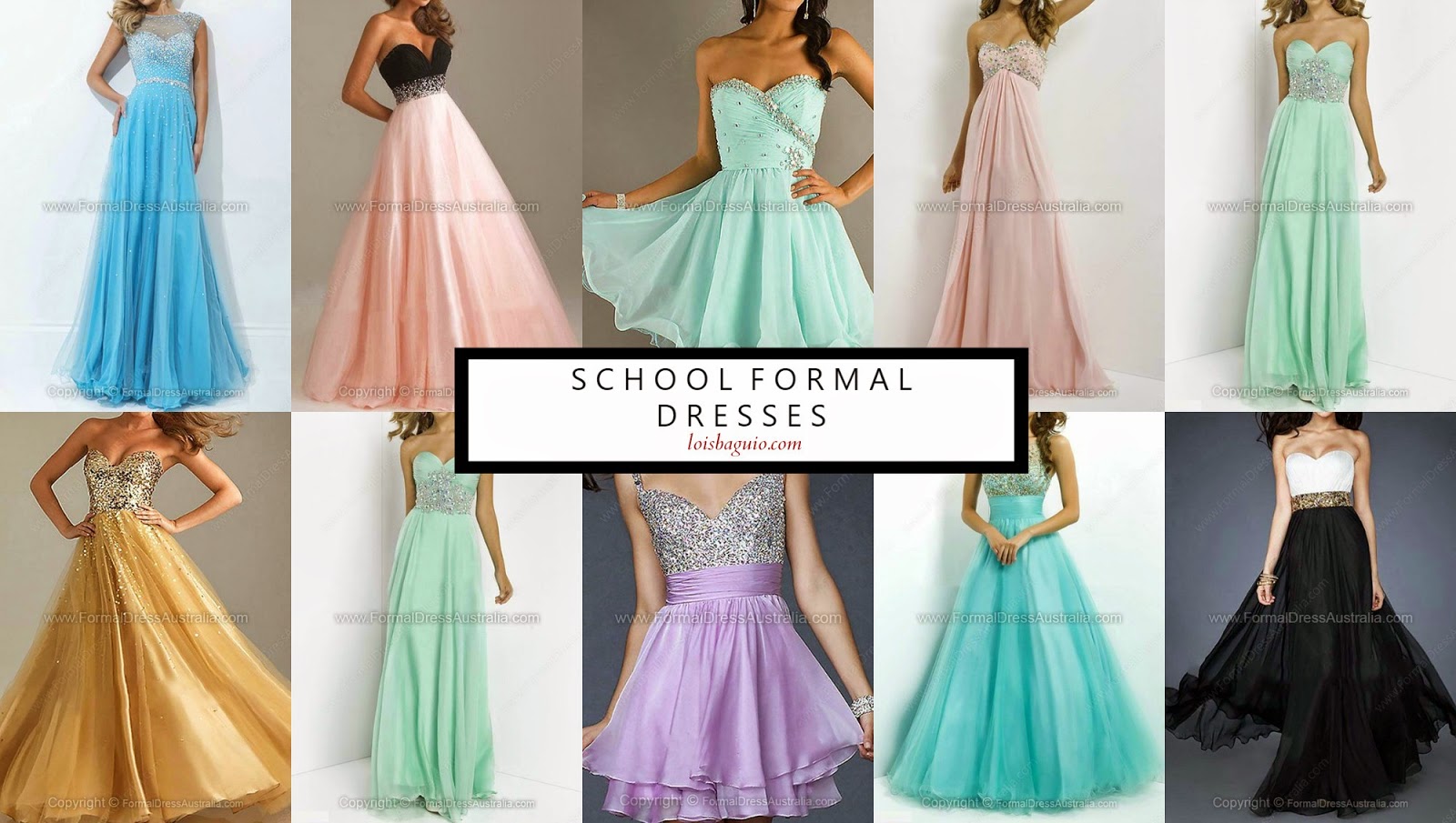 School Formal Dresses Lois Baguio Bloglovin'