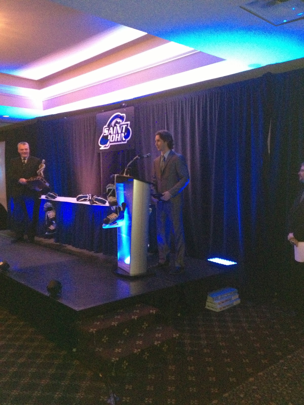 Sebastian Auger FiveTime Winner at Sea Dogs Awards Banquet Country 94