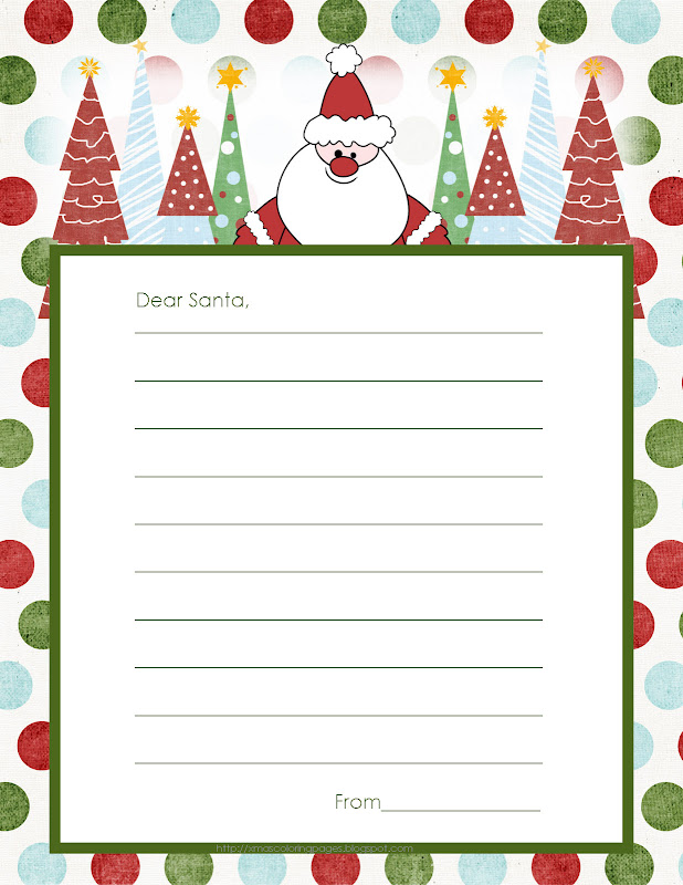 WRITE A LETTER TO SANTA WITH THESE TEMPLATES title=
