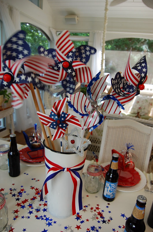 4th of July Table Setting and Decorating Ideas