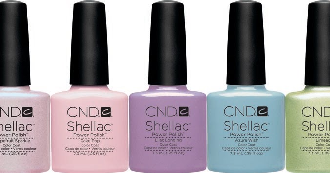 1. "CND Shellac in "Lilac Longing" for a perfect spring pastel - wide 3