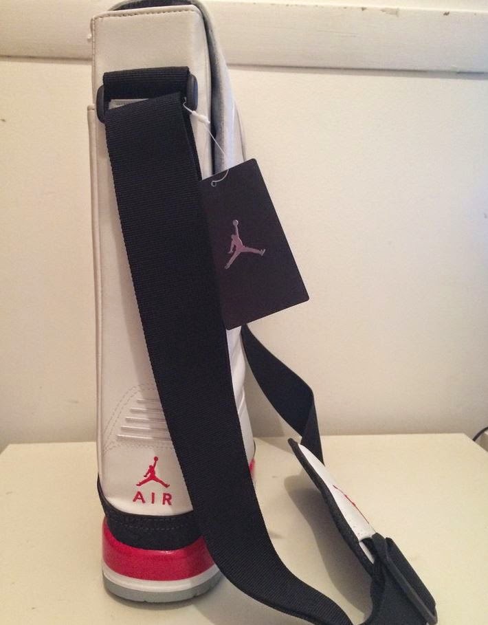 THE SNEAKER ADDICT Air Jordan III 3 Retro fire red Messenger Bag