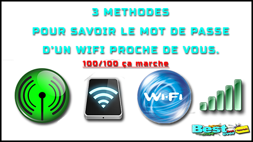  3 Méthodes wifi password
