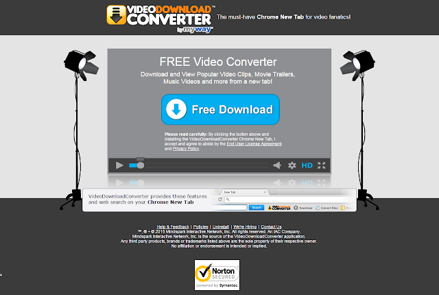 VideoDownloadConverter toolbar