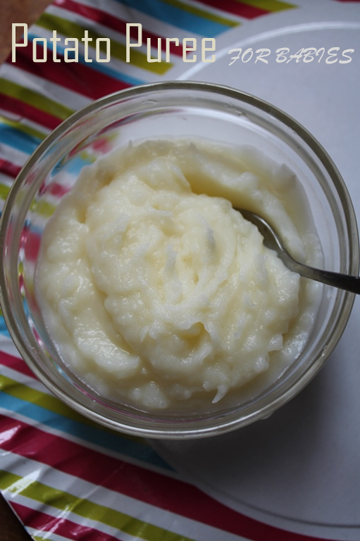 Creamy Mashed Potatoes for Babies / How to Make Potato Puree for Babies
