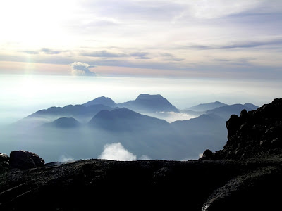 Seven Lakes Mountain In Kerinci Indonesia