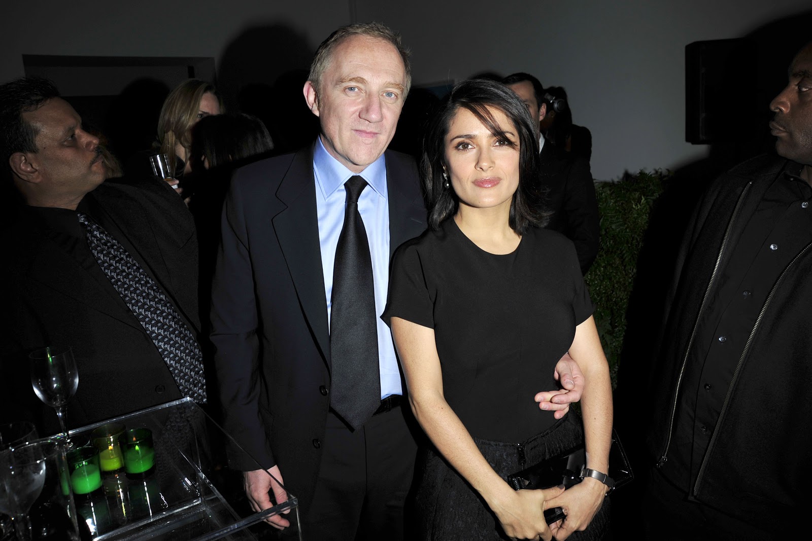 Salma Hayek With Her Husband Francois Henri Pinault 2012 | Hollywood