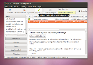 Ubun tu Linux 10 10 flash helyrehozás